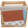 Ullenboom Plaid enfant arc-en-ciel 70x100 cm