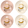 BIBS napp Colour Ivory / Blush 6-18 månader, 4 st.