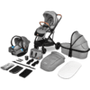 lionelo Lastenrattaat Riya 3 in 1, Grey Stone 
