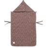 jollein Fußsack Spring knit chestnut