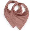 jollein Lätzchen Bandana Basic Stripe rosewood 2er Pack
