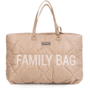 CHILDHOME Borsa fasciatoio Family Bag trapuntata, beige