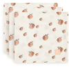 jollein Mullwindeln 3er-Pack Peach 70 x 70 cm

