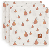 jollein Pannolini di garza confezione da 3 Pear 70 x 70 cm