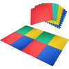 HOMCOM Puzzlematte als 8-teiliges Set bunt