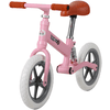 HOMCOM Kinder Laufrad mit Stoßdämpfer rosa