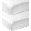 Meyco Prostěradlo Jersey 2-pack 40 x 80 cm bílé