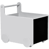 HOMCOM 2in1 Lauflernwagen mit Aufbewahrungsfach grau