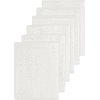 Meyco Harsovaipat 6-pakkaus valkoinen 70 x 70 cm