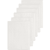 Meyco Gazebleier 6-pakning hvit 70 x 70 cm
