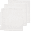 Meyco Langes enfant blanc 30x30 cm lot de 3