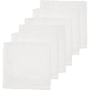 Meyco Burp kluter 3-pakning GOTS hvit 30 x 30 cm