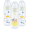 NUK Set van 3 flessen First Choice ⁺ Night 300 ml Koala/geel