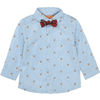 STACCATO  Chemise avec noeud papillon bleu