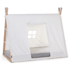 CHILDHOME Trekk Tipi seng hvit 70 x 140 cm