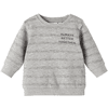 name it Sweatshirt Nbmsoeren Grey Melange