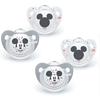 NUK Fopspeen Trendline Disney "Mickey" 0-6 maanden, 4 stuks 