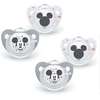 NUK Dudlík Trendline Disney "Mickey" 6-16 měsíců, 4 kusy