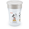 NUK Drikkekop Magic Kop Mickey Mouse med 360° drikkekant fra 8 måneder, 230 ml grå