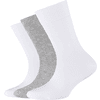 Camano chaussettes blanches pack de 3 organic cotton 