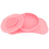 TWIST SHAKE  Click Podložka a talíř Mini od 6 měsíců pastelově růžová