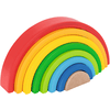 Dřevěné stavební kostky Eichhorn Rainbow