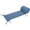 Ullenboom Patchwork-Nestchen Waffelpiqué für Babybett 140x70 cm Blau (210 cm Kopfbereich)