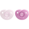 Philips Avent Sucette Soothie SCF099/22 0-6 m rose Stericase, lot de 2