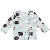 Walkiddy Shirt Fluffy Sheeps grün