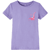 name it T-Shirt Nmfbela Aster Purple