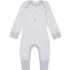 Sense Organics  Romper, gris stripes 