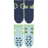 Sterntaler ABS batolecí ponožky Twin Pack Digger/Cars marine 