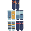 Sterntaler Dětské ponožky 5-pack chlapci modré