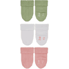 Sterntaler Vauvan sukat 3-pack uni bambu vaalean vaaleanpunainen