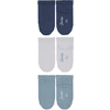 Sterntaler Sneaker sokken 3-pack bamboe blauw 