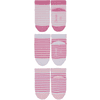Sterntaler Sneaker sokken 3-pack gestreept roze