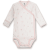 Sanetta Lange mouw wikkel body bloemen beige