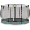 EXIT Allure Class ic grond trampoline ø366cm - groen