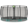 EXIT Allure Class ic trampolina ziemna ø 427cm - zielona