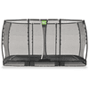 EXIT Allure Premium gulvtrampolin 214x366cm - sort