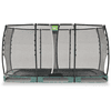 EXIT Allure Premium grondtrampoline 214x366cm - groen