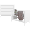 Bopita Babyzimmer Anne 2-teilig 60 x 120 cm weiß 