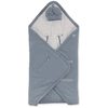 BEMINI Wickeldecke Pady waffle + jersey bio Stone