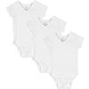 kindsgard Body cache-coeur trunder manches courtes blanc lot de 3