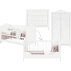Bopita Babykamer Evi 3-delig 70 x 140 cm cabriolet wit
