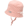 Sterntaler Sombrero corazones rosa pálido