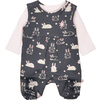 STACCATO  Romper+skjorta mjuk antracit mönstrad