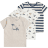 Hust & Claire T-shirts Asmo Ivory 3-pack