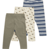 Hust & Claire Legginsy Lukas White sand 3-pack