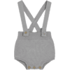 Hust & Claire Gebreide Romper Malone Iced aqua